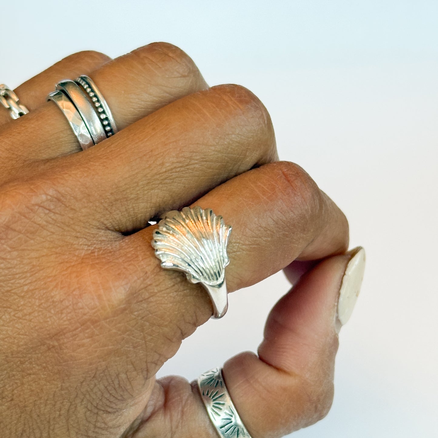 Sirena Seashell Ring