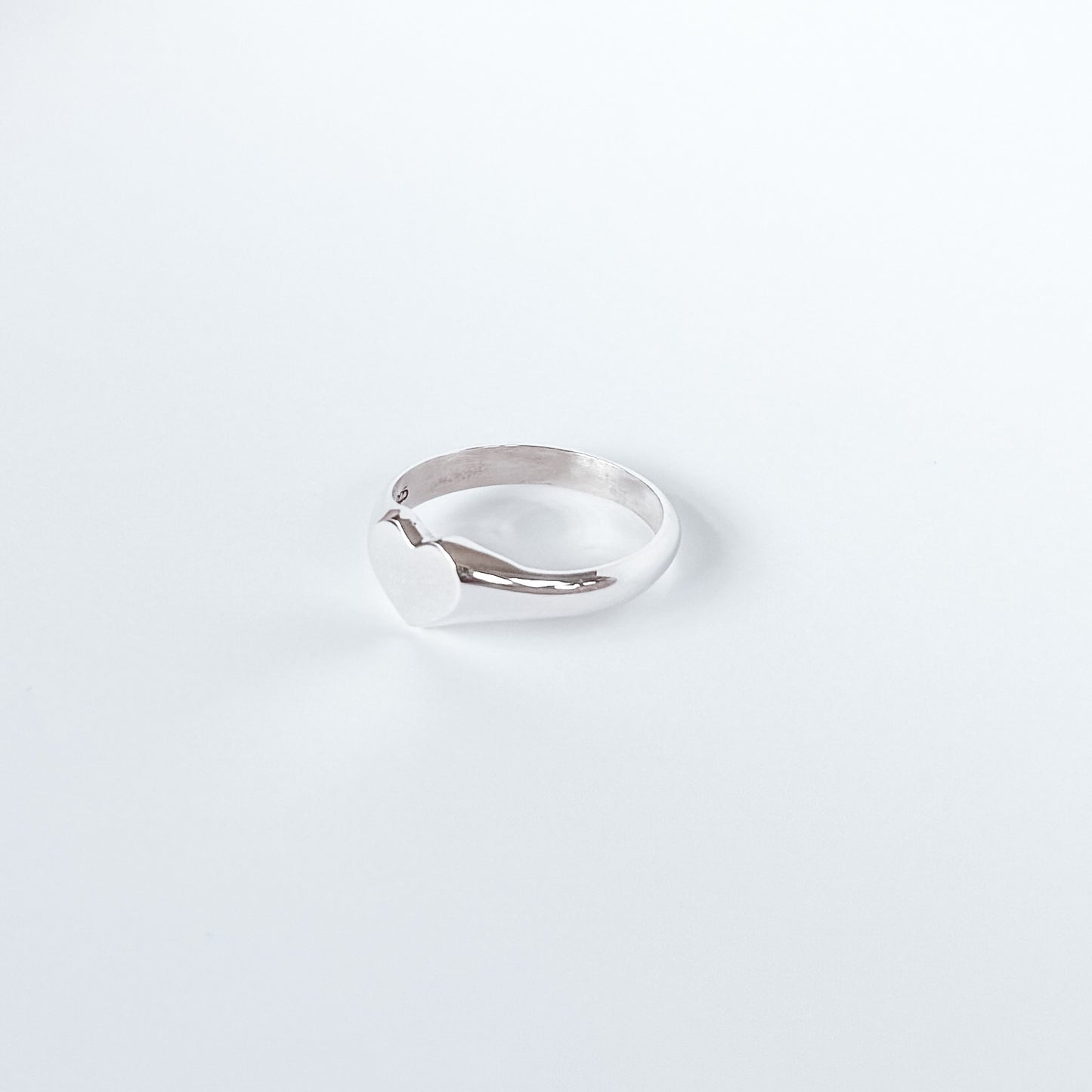 Beloved Signet Heart Ring
