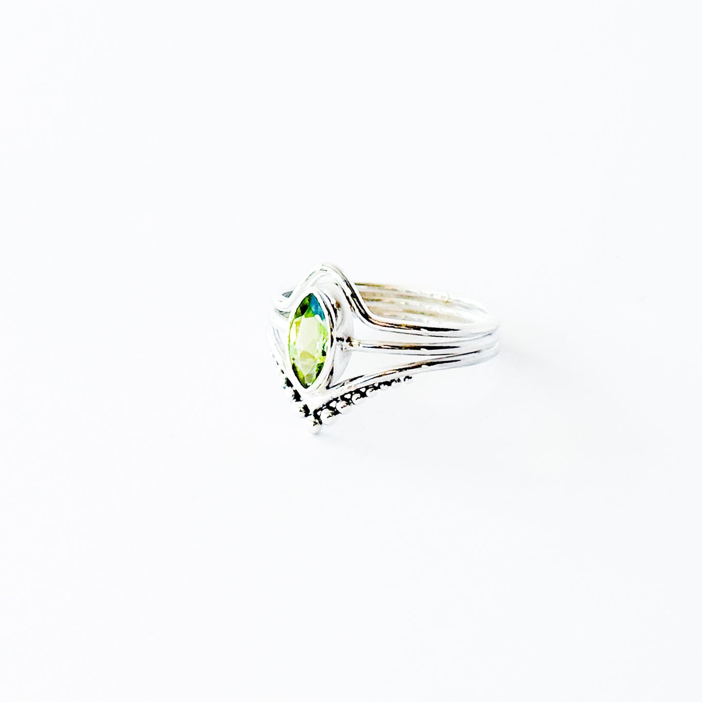 The Thalia Peridot Ring
