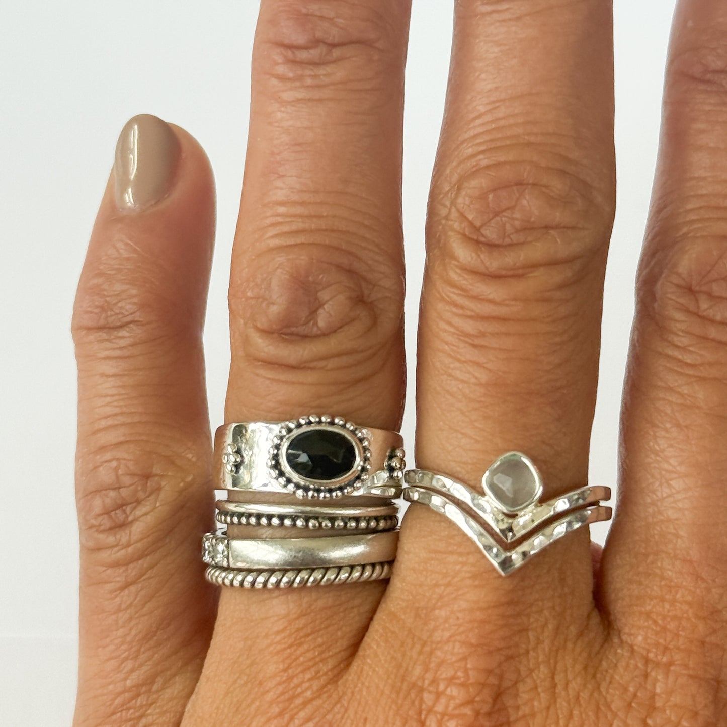 Estella Onyx Ring