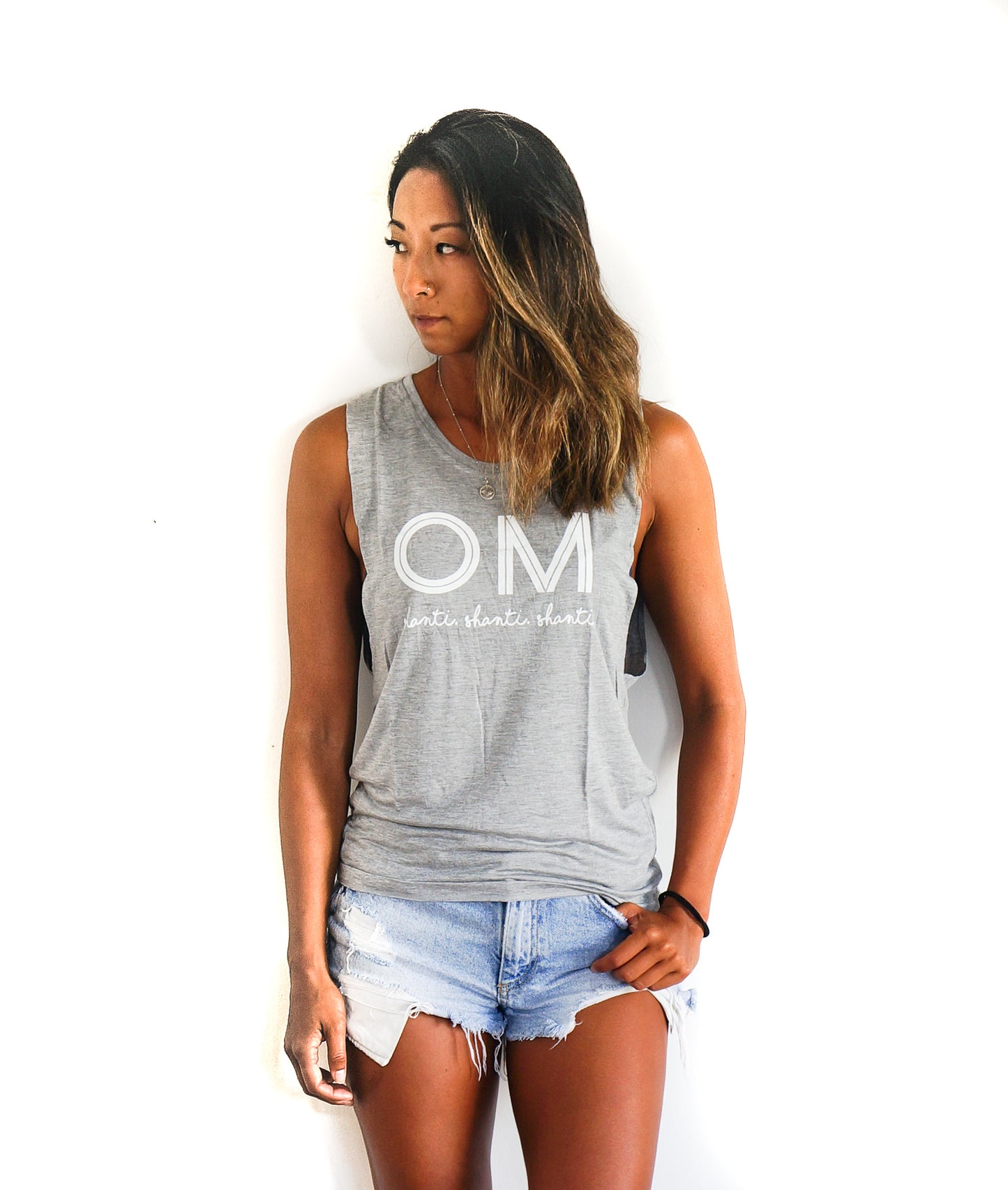 Om Shanti Shanti Grey