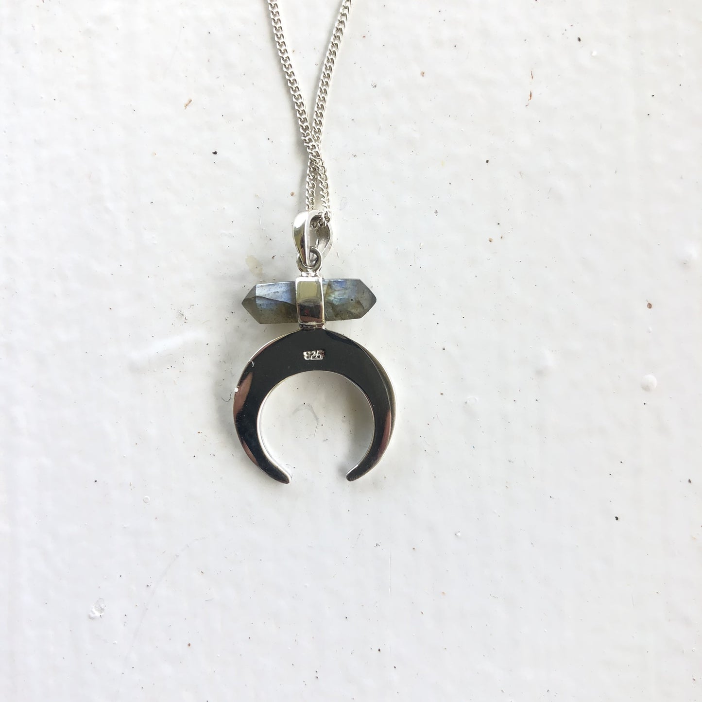 Moon Goddess Labradorite Necklace