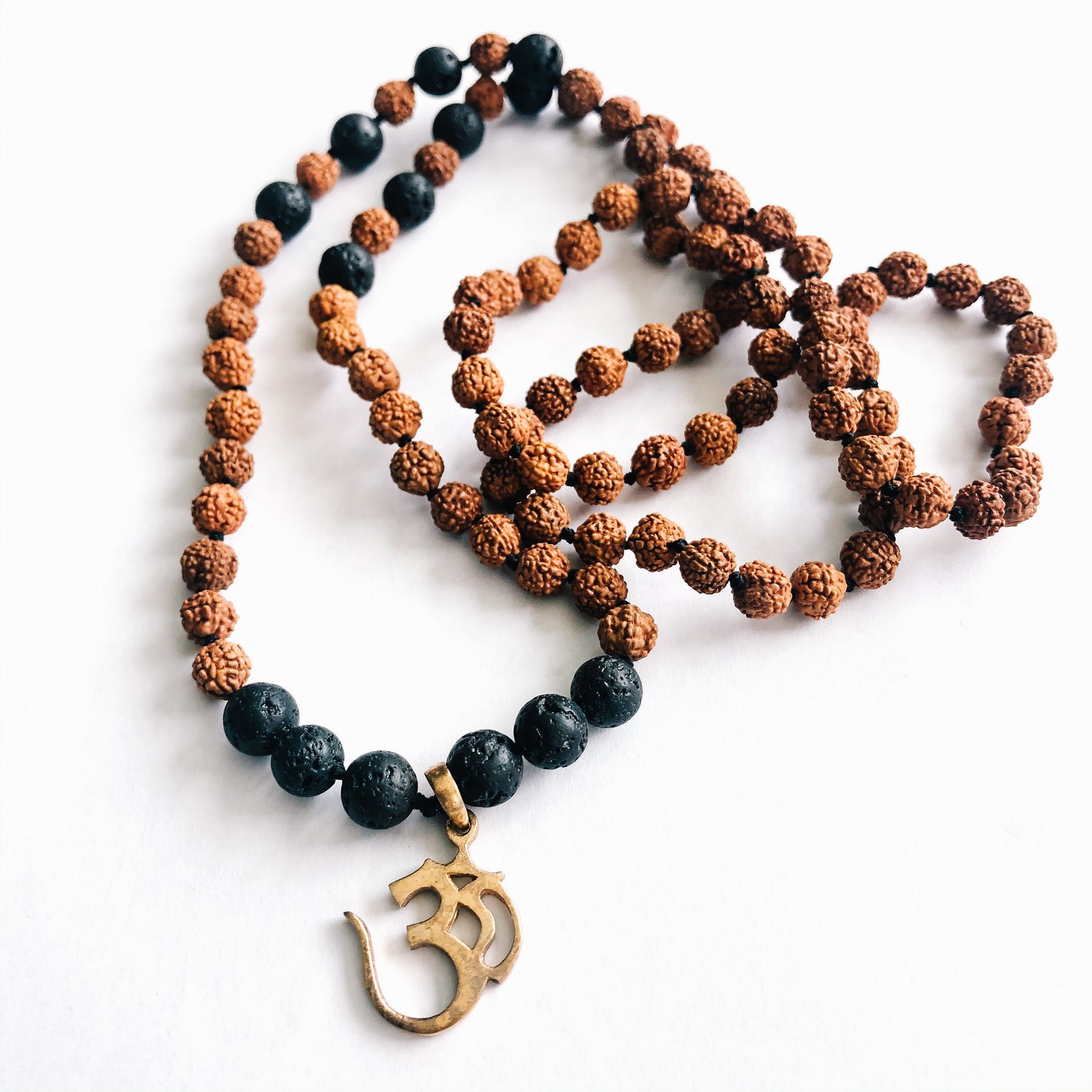 Om Charm Lava Mala