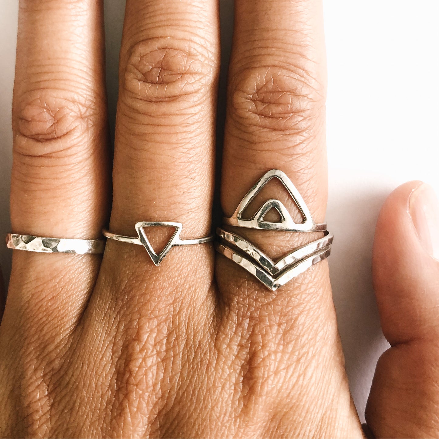 Triangle ring