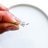 Moonstruck Chevron Ring