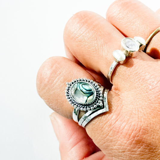 Moana Abalone Ring