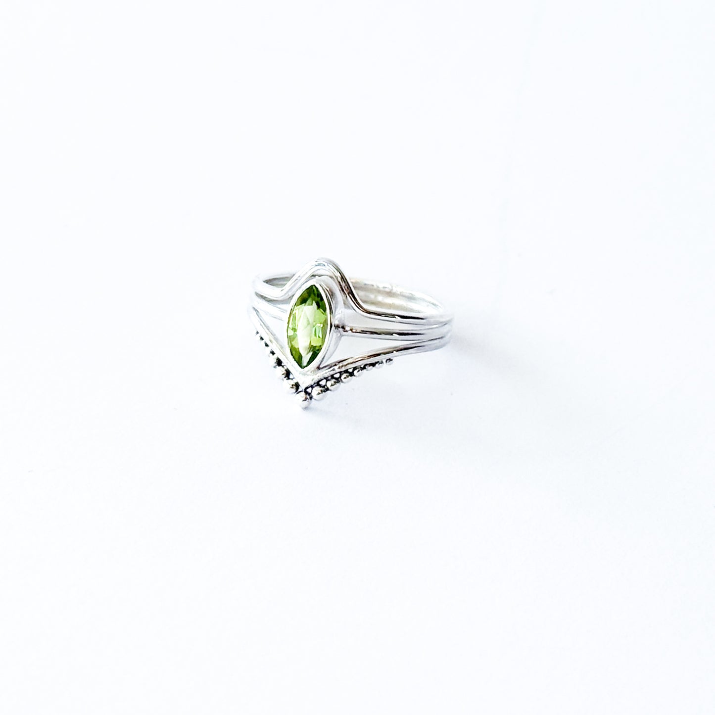 The Thalia Peridot Ring