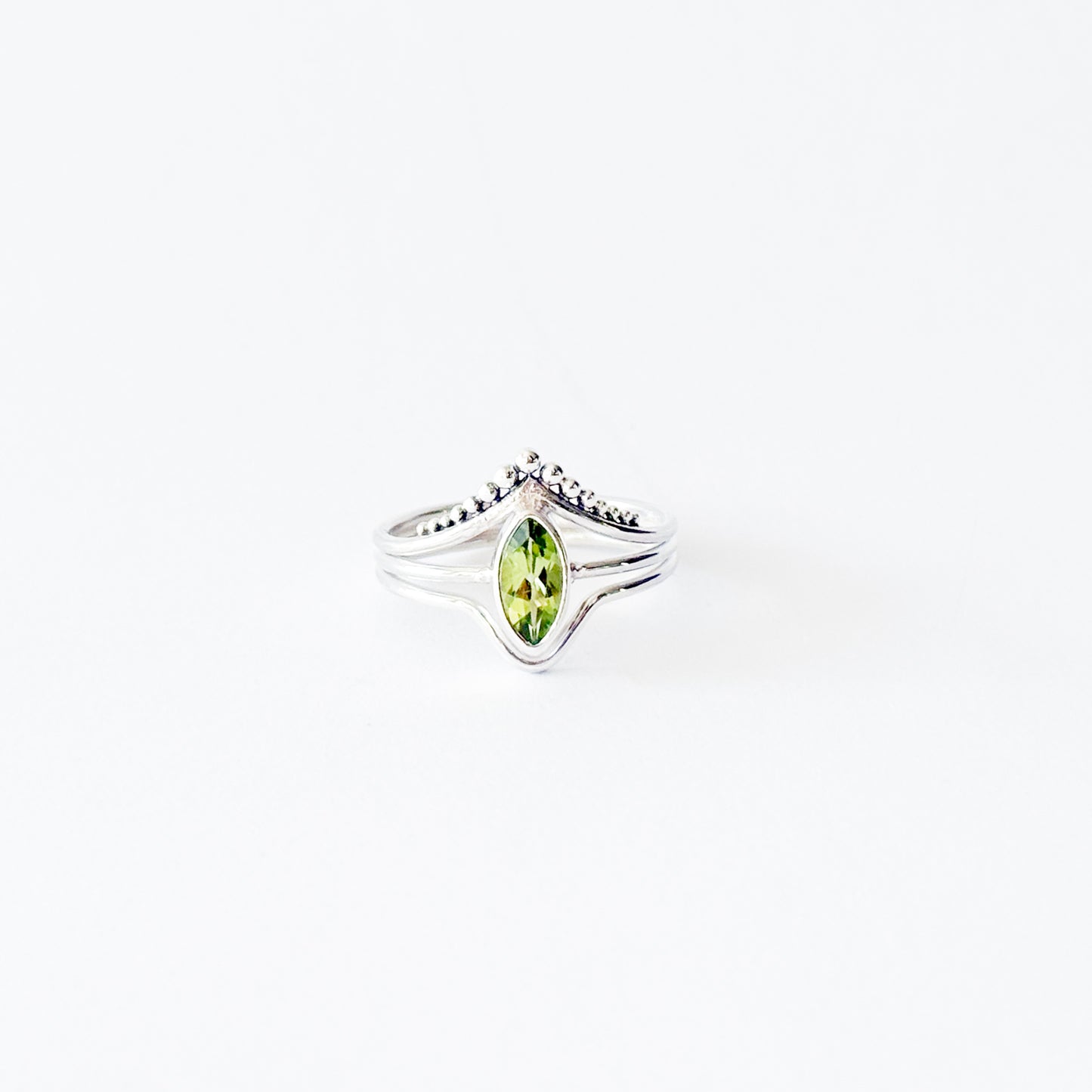 The Thalia Peridot Ring