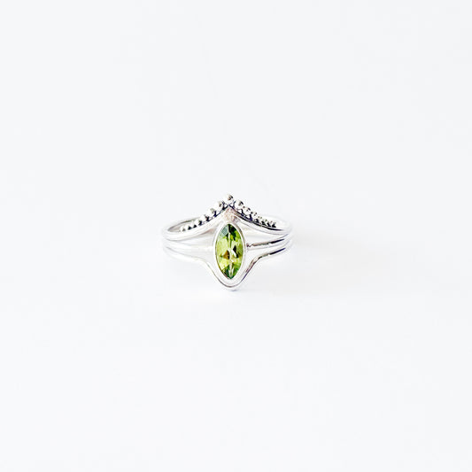 The Thalia Peridot Ring