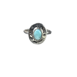 Larimar Celestial Galaxy Ring
