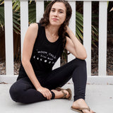 Moon Child  Muscle Tank Black