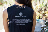 Moon Child  Muscle Tank Black