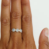 Dreamer moonstone ring