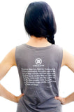 Happy. Muscle Tank Grey