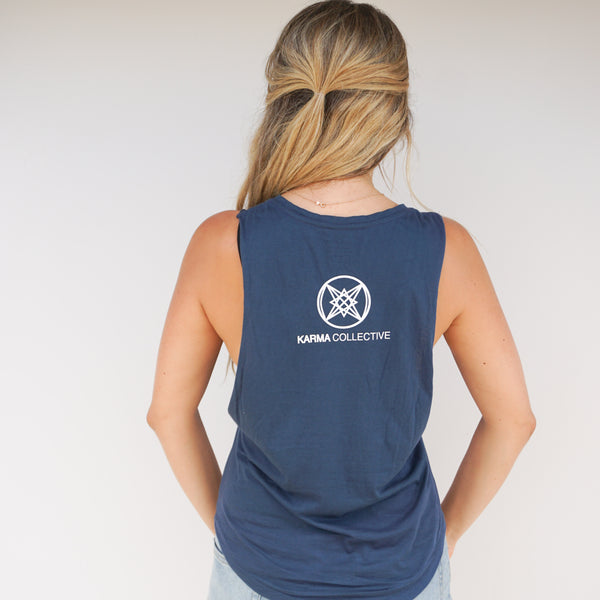 You are exactly where you need to be- Muscle Tank top