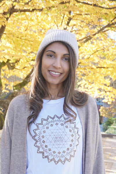 Sri Yantra Vback T-shirt