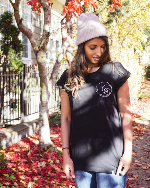 Life is Beautiful- Black Casual t-shirt
