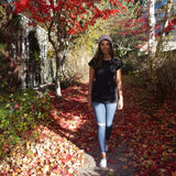 Life is Beautiful- Black Casual t-shirt