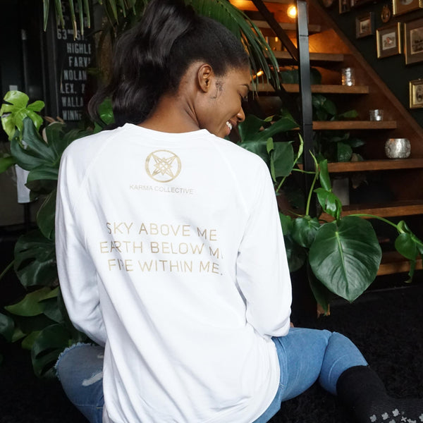 Elemental Symbols Terry Crewneck