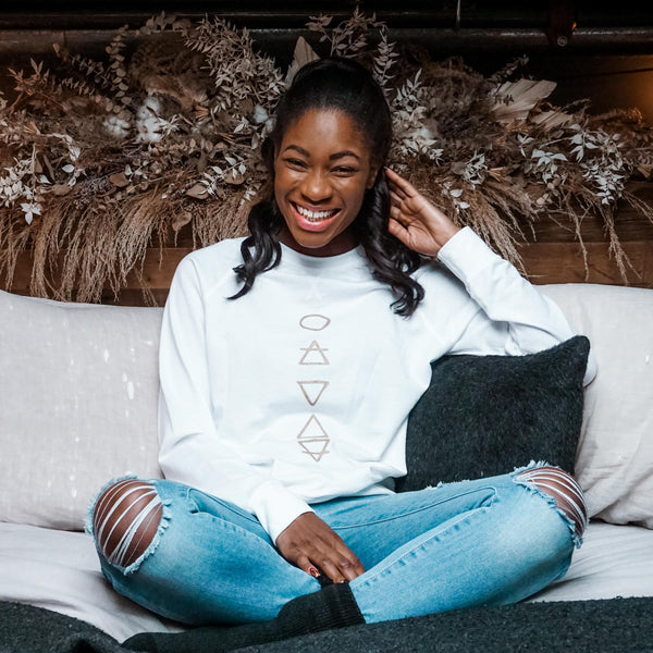 Elemental Symbols Terry Crewneck