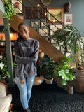 Grateful Charcoal Terry Cotton Sweatshirt