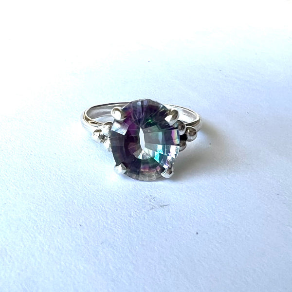 Mystic Rainbow Topaz Eloise Ring