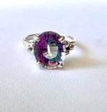 Mystic Rainbow Topaz Eloise Ring