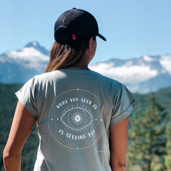 What you Seek T-shirt Sage Green
