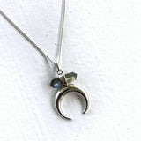 Moon Goddess Labradorite Necklace