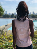 Believe Pink Muscle Tank top