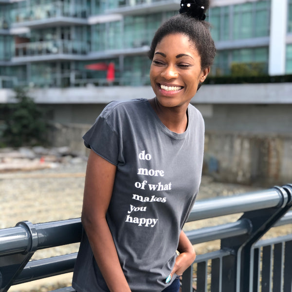 Do More Of What Makes you Happy Vintage T-shirt