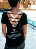 Moon Child Black Vback t-shirt