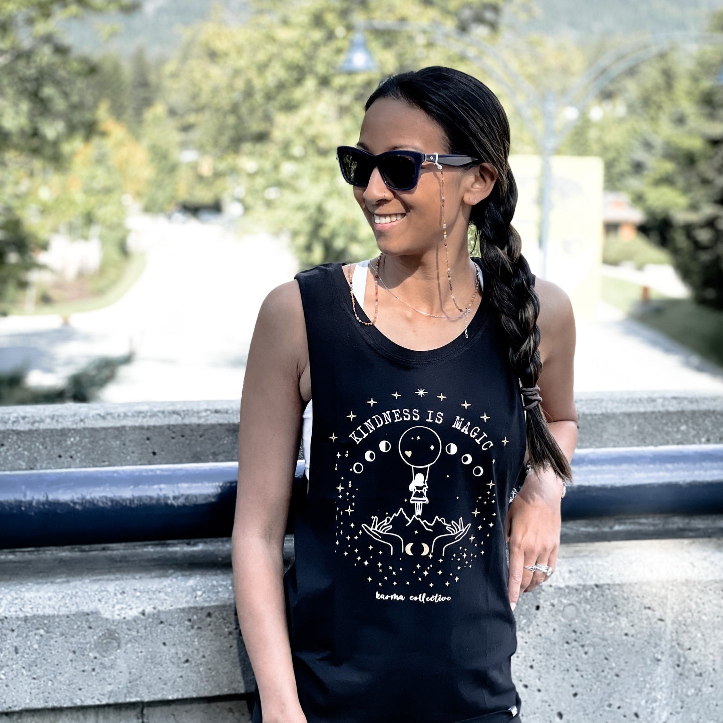 Kindness is Magic Muscle Tank