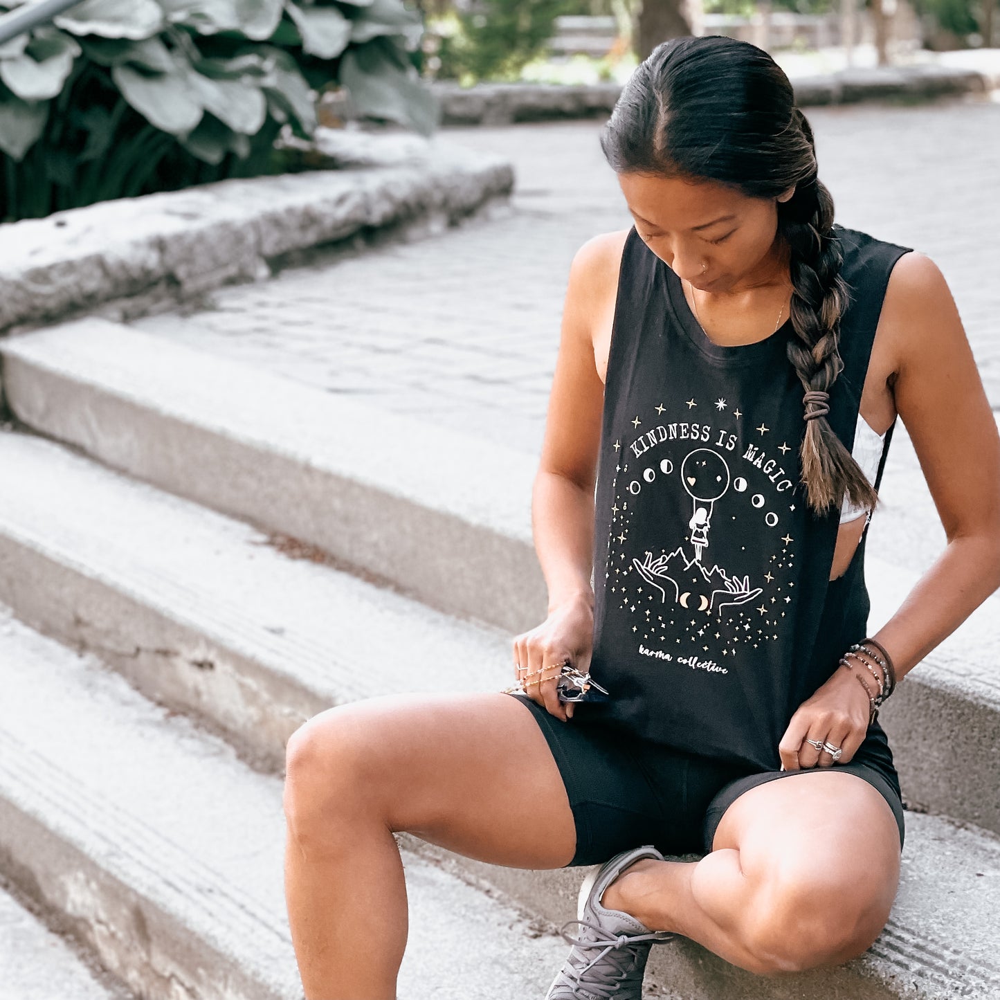 Kindness is Magic Muscle Tank
