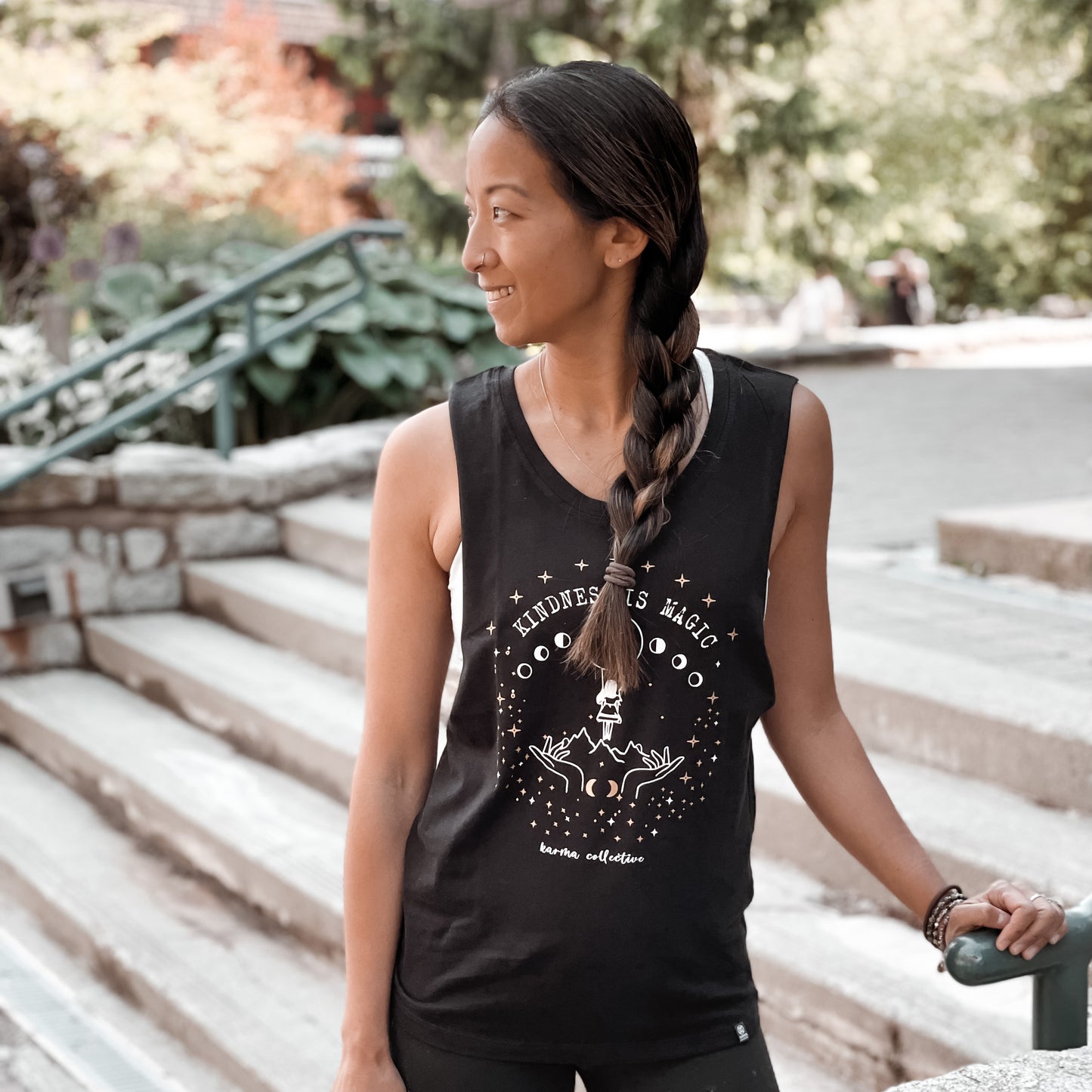 Kindness is Magic Muscle Tank
