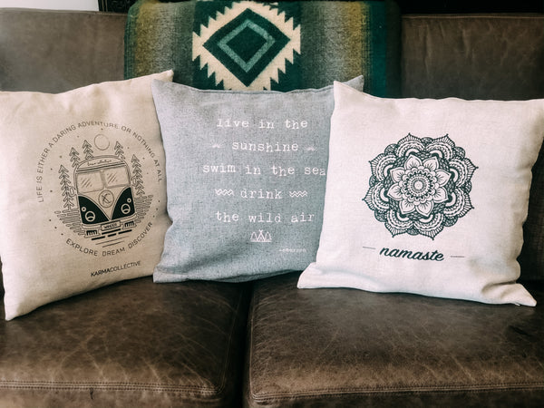 Wanderbus Indoor/Outdoor Pillow Case