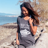 Trust the Universe Vintage Charcoal T-shirt