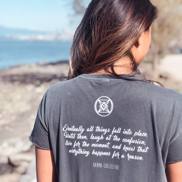 Trust the Universe Vintage Charcoal T-shirt