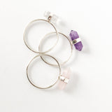 Clear Quartz Prism Ring