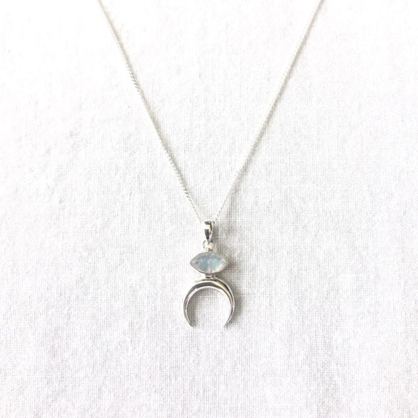 Love by the Moon Sterling Silver necklace