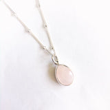 More Amore Rose Quartz Necklace