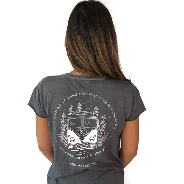 Wanderbus Classic T-shirt Charcoal