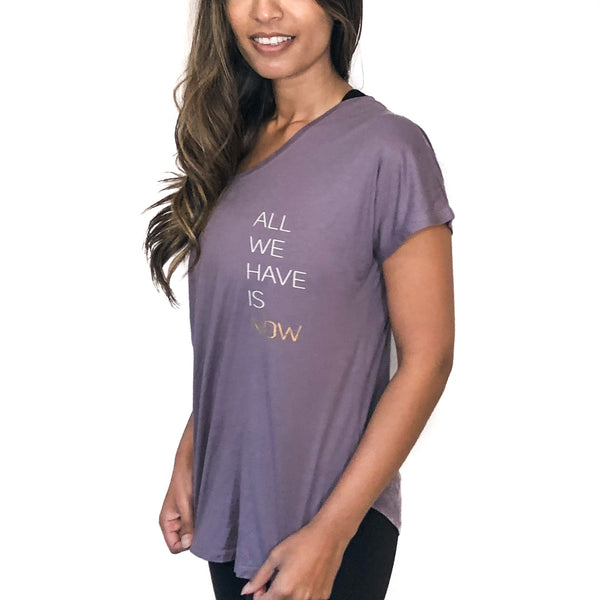 All We Have is Now - Purple Vback