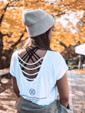 Sri Yantra Vback T-shirt