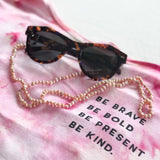 Pink Freshwater Pearl Sunglass Chain