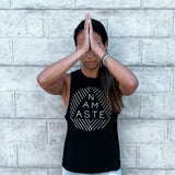 NAMASTE triangle muscle tank