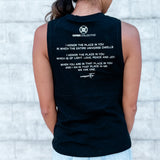 NAMASTE triangle muscle tank