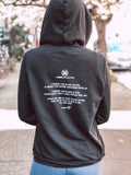 Limited Edition: Namaste Black Terry Cotton Hoodie