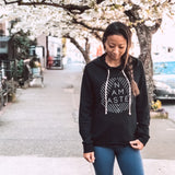 Limited Edition: Namaste Black Terry Cotton Hoodie
