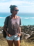 You are Exactly where You need to Be Vback t-shirt Grey